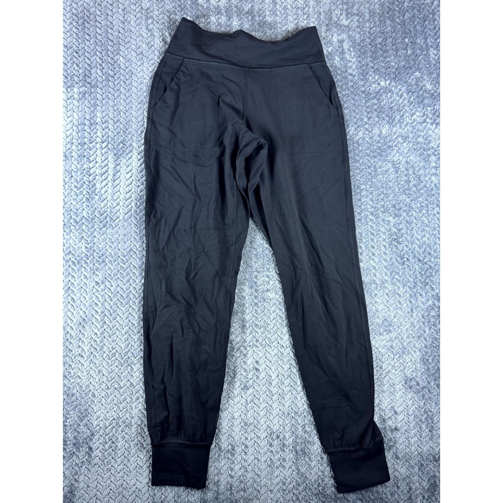 Lululemon Align Joggers Womens S Black Regular Four Way Stretch Sweat Wicking